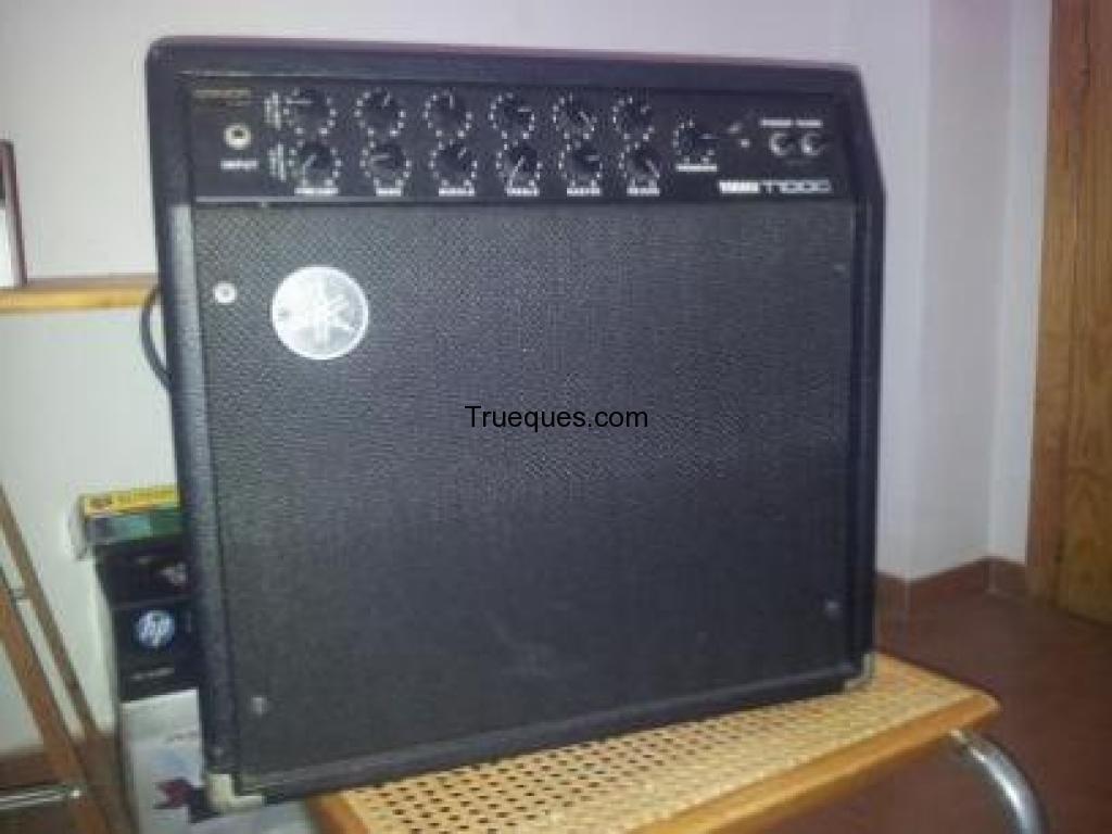 Cambio amplificador yamaha t100c combo 100w