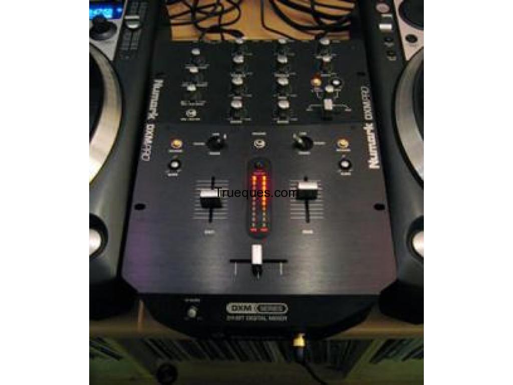 Cambio mesa numark dmx pro por portatil