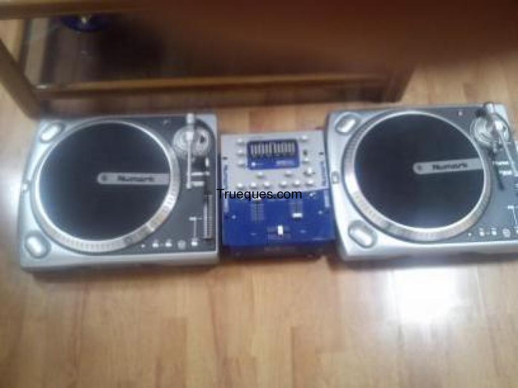 Equipo de mezclas numark