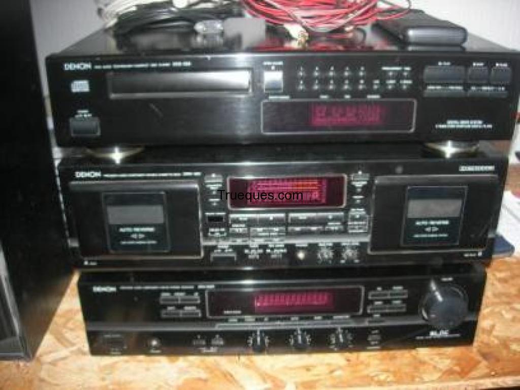 Equipo de sonido denon