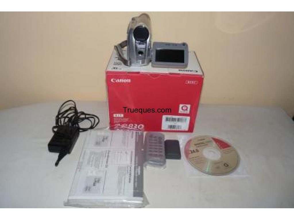 Filmadora canon zr 830 por algo de mi interes