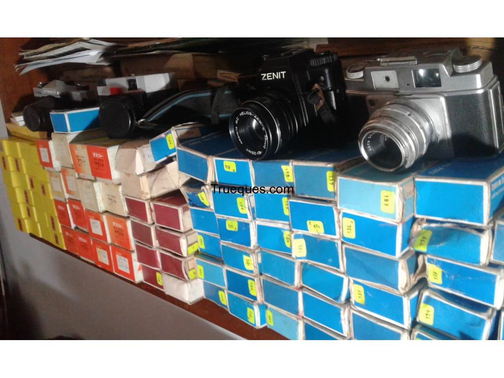 Lote de camaras y fotografia