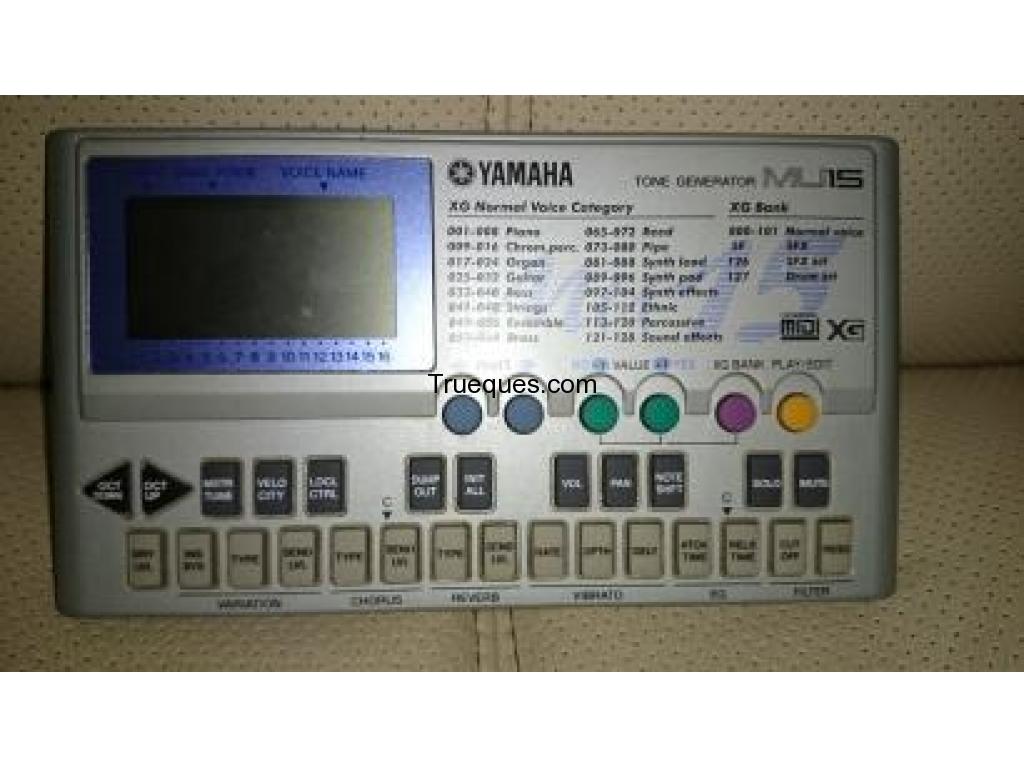 Modulo de sonido yamaha mu15
