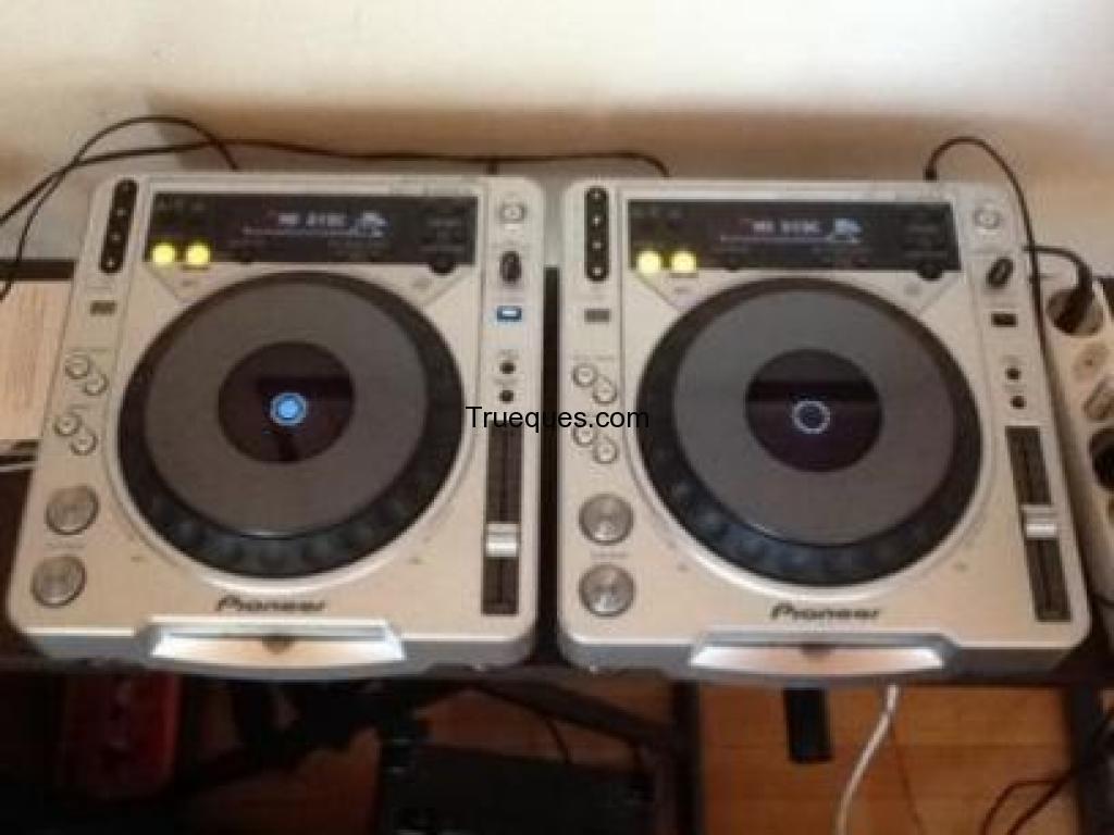 Pareja de pioneer cdj 800