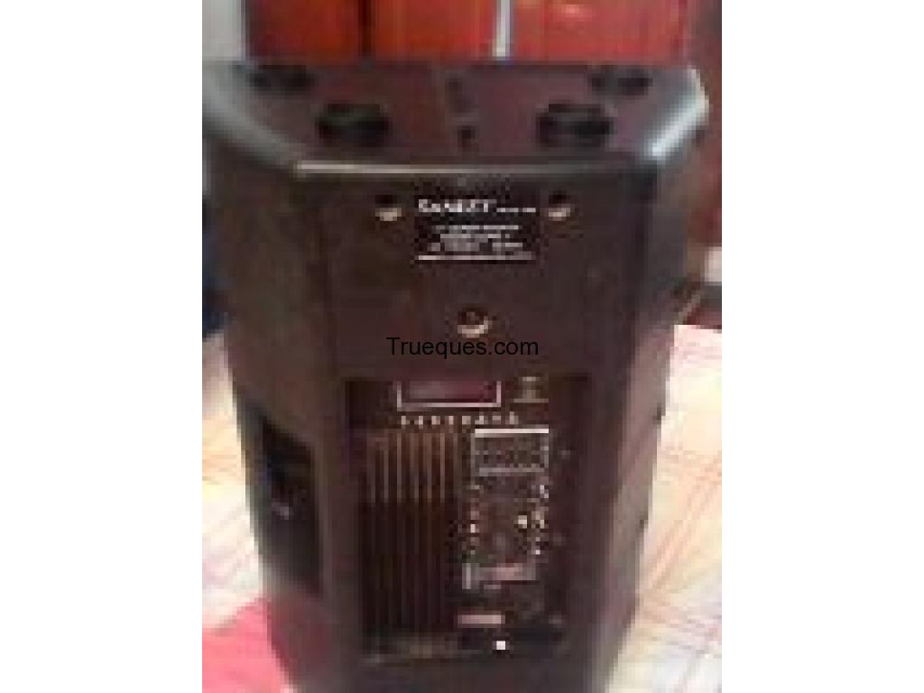 Parlante amplificador sankey