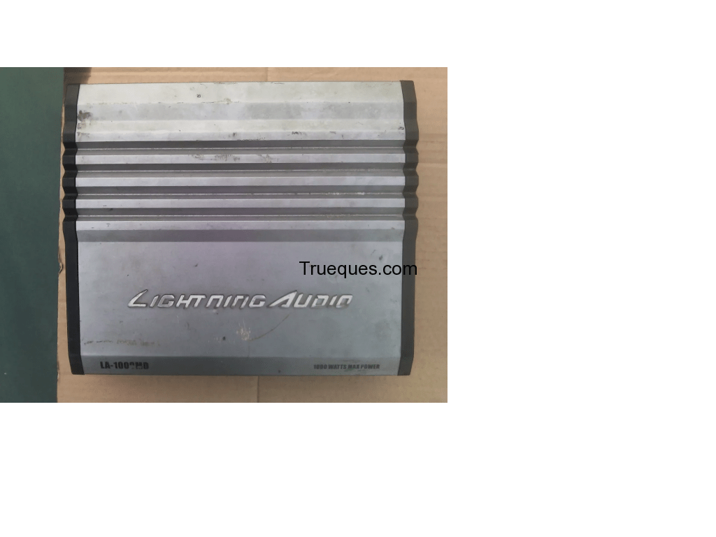Planta lightning audio la 1000 md de 1000watts 2 canales