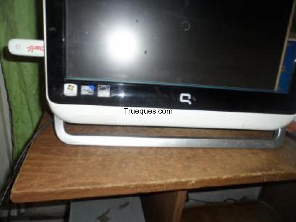 All in one computadora h p compaq presario