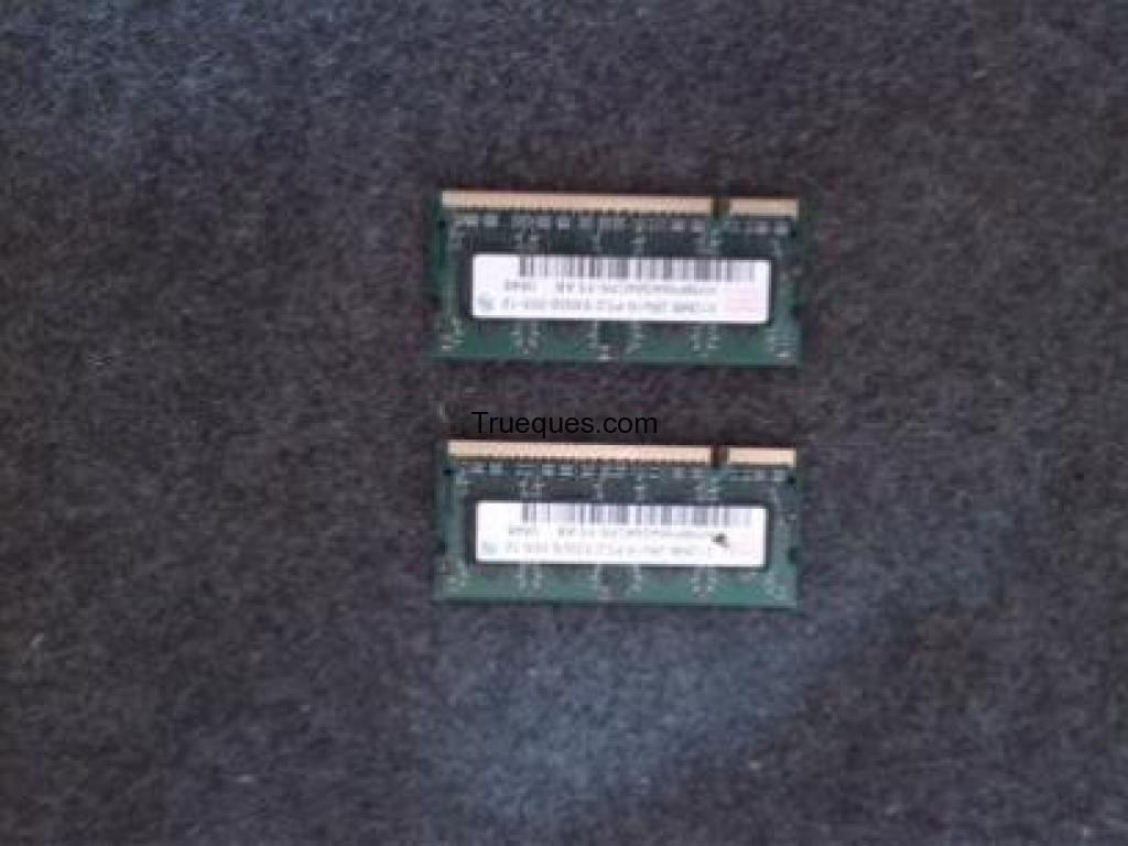 Disponible memoria 512mb 2rx16 laptop
