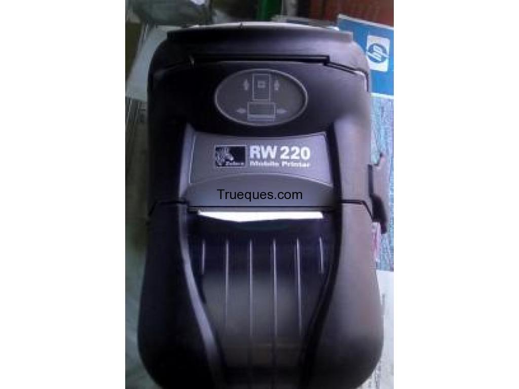 Impresora zebra rw 220
