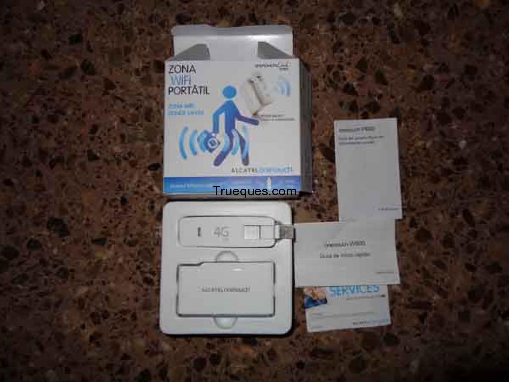 Modem mifi usb alcatel one touch link w800 4g