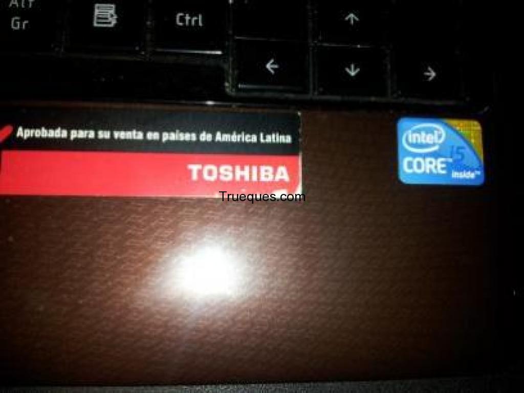 Notebook toshiba satellite intel core i5