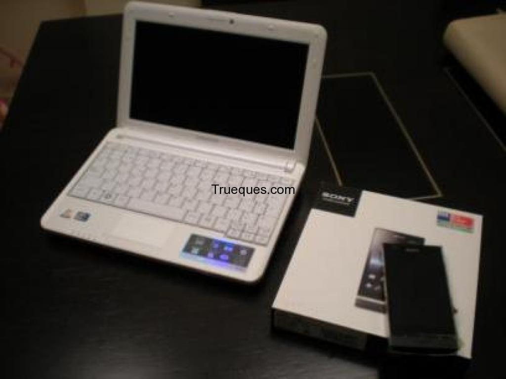 Ordenador de sobremesa samsung y movil sony xperia p