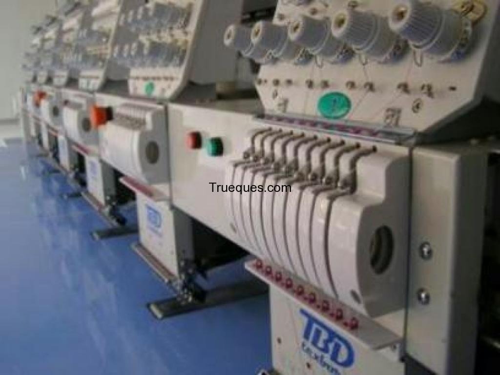 Permuto bordadora 6 cabezales