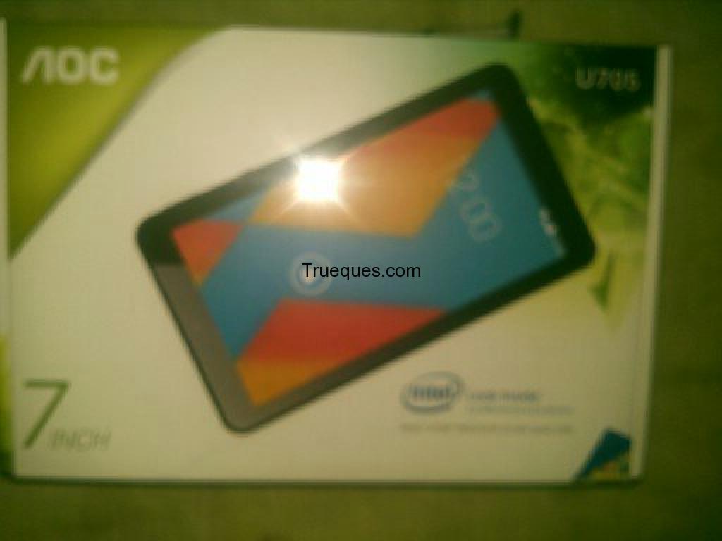 Tablet marca aoc nuevas y selladas 2 unidades