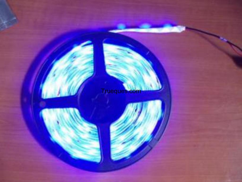 Tiras led azules 5 metros