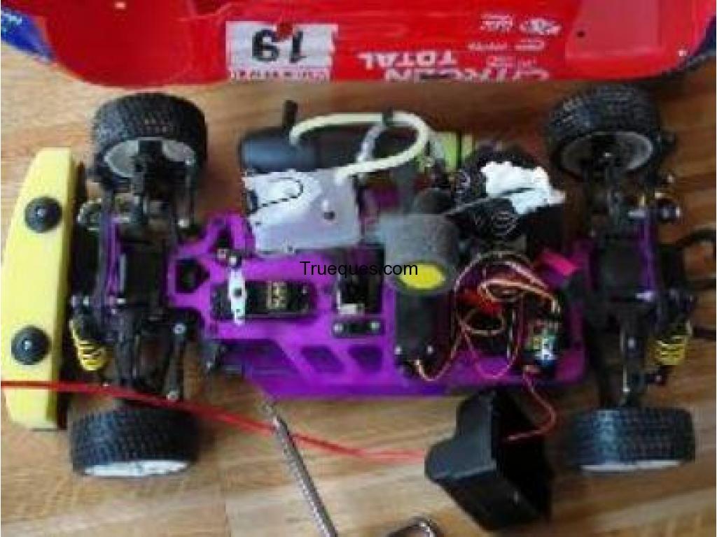 Cambio coche radiocontrol bycmo por pit bike o ciclomotor