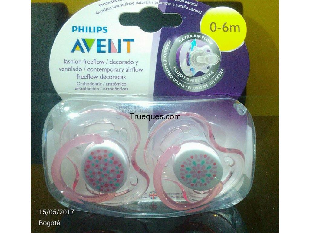Chupos para bebe marca avent