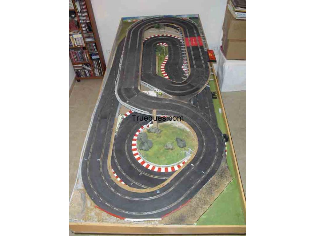 Circuito scalextric 2 alturas