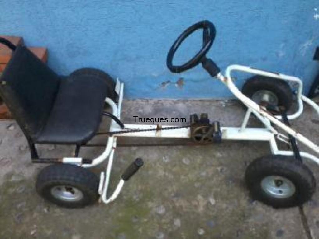 Go kart blanco