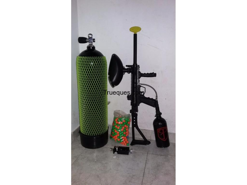 Juego de paintball completo