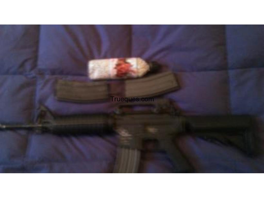 Rifle de airosof m4 replica original