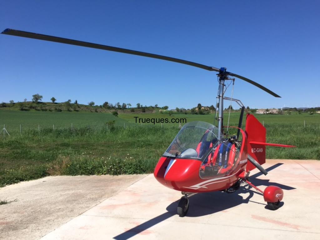 Autogiro biplaza