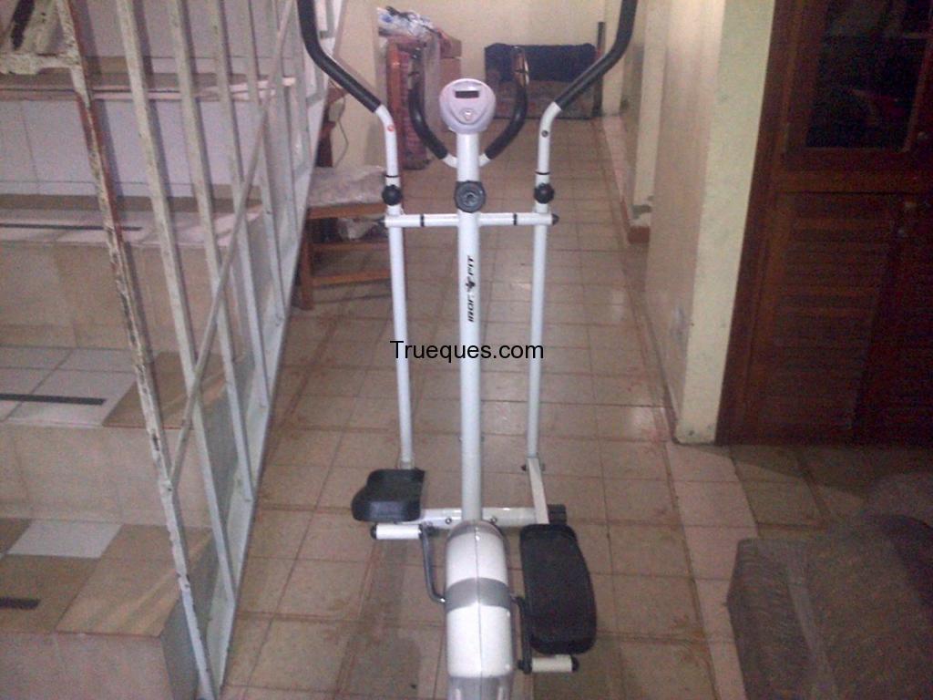 Bicicleta eliptica iron fit casi nueva