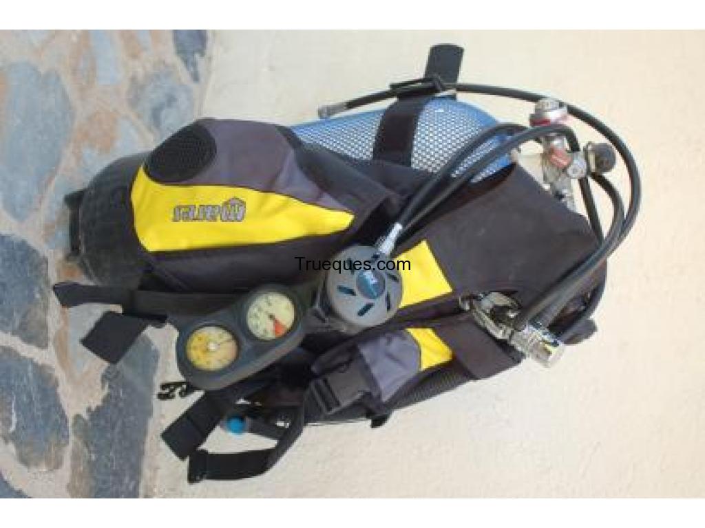 Cambio equipo de buceo por bicicleta electrica