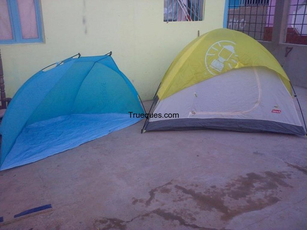 Carpa y toldo armable