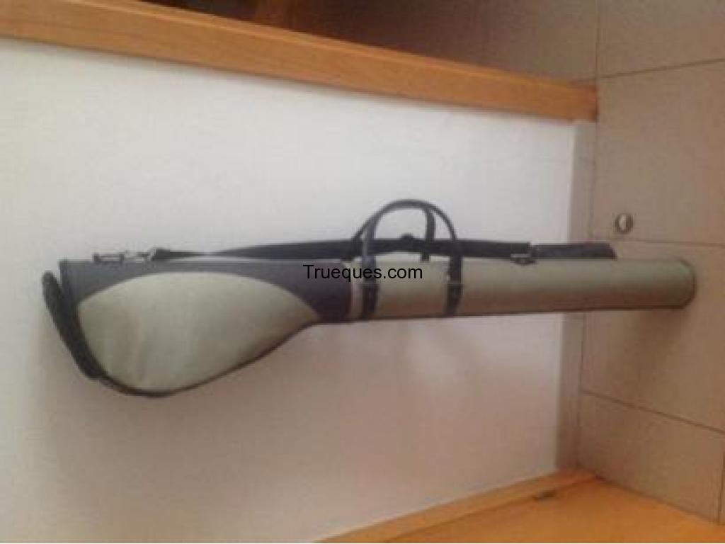 Carro manual de golf y bolsa de viaje para palos golf