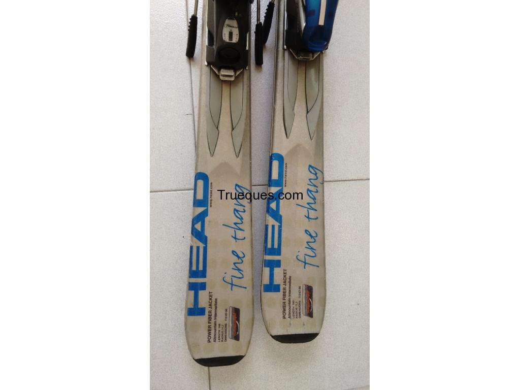 Esquis skis marca head