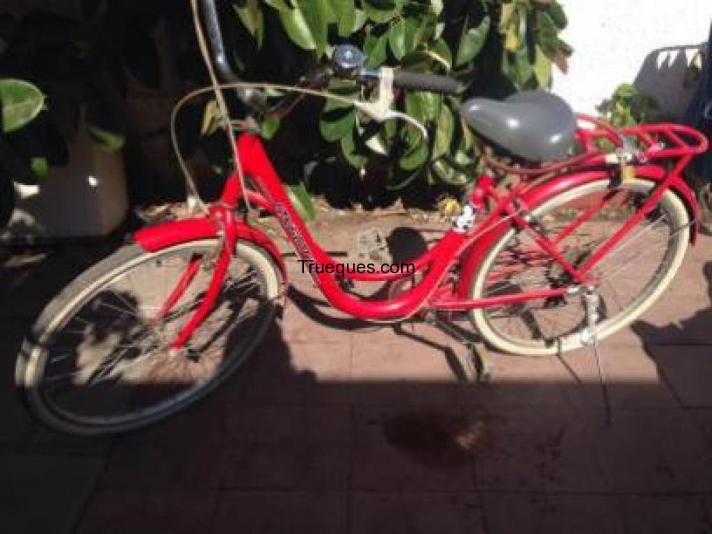 Hermosa bicicleta de paseo oxford