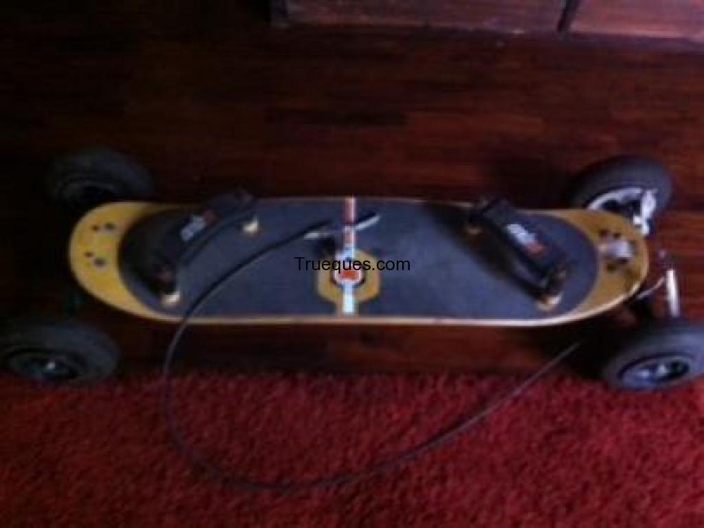 Mountainboard mbs downhill vendo cambio trueque