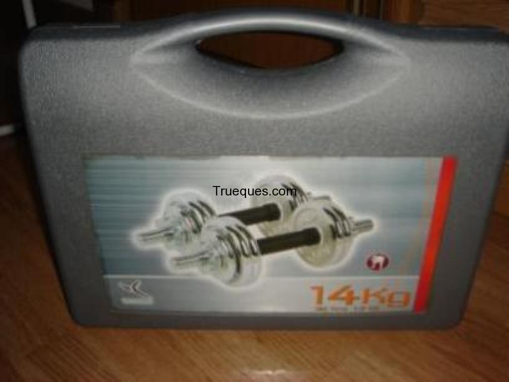 Pesas donyos 14kg