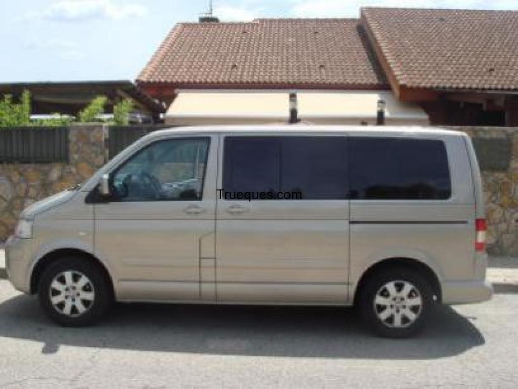 Cambio volkswagen multivan 7 plazas por autocaravana