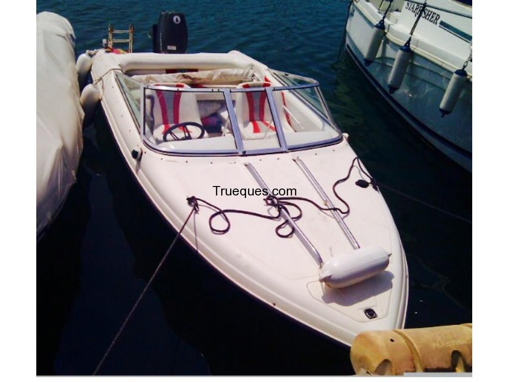 Lancha chaparral 165 con motor tohatsu de 50cv y carro de varada