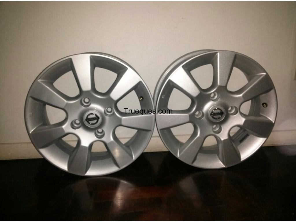 Llantas tiida nuevas