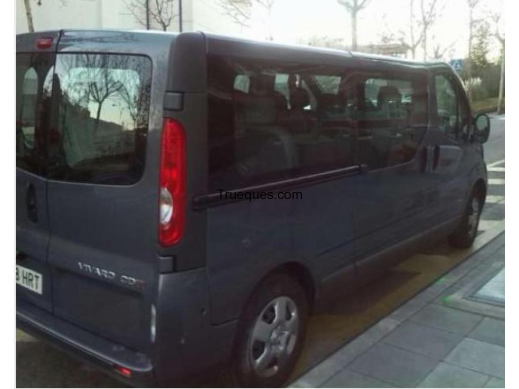 Opel vivaro larga 35000km 9 plazas total acristalada