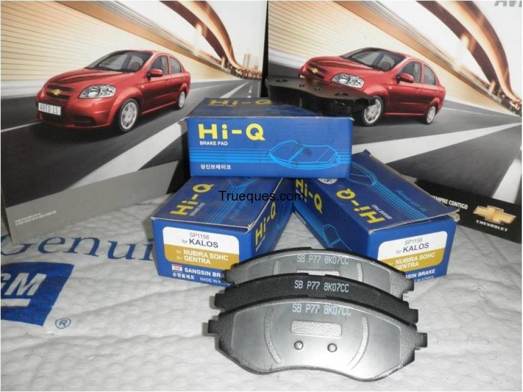 Pastillas de freno aveo ls