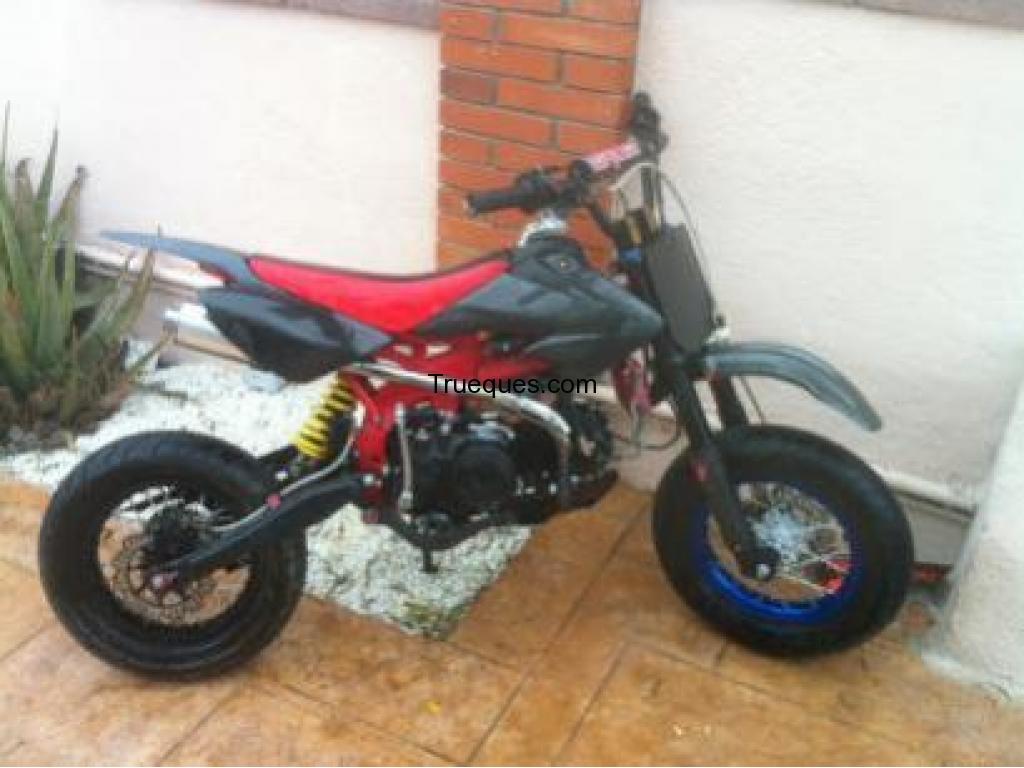 Pit bike agb 37 140cc con rotor