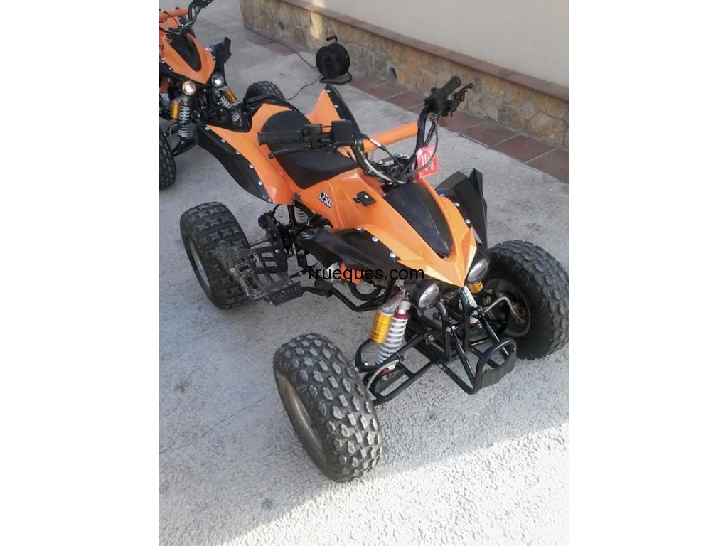 Quad a cambie de reparacion de coche