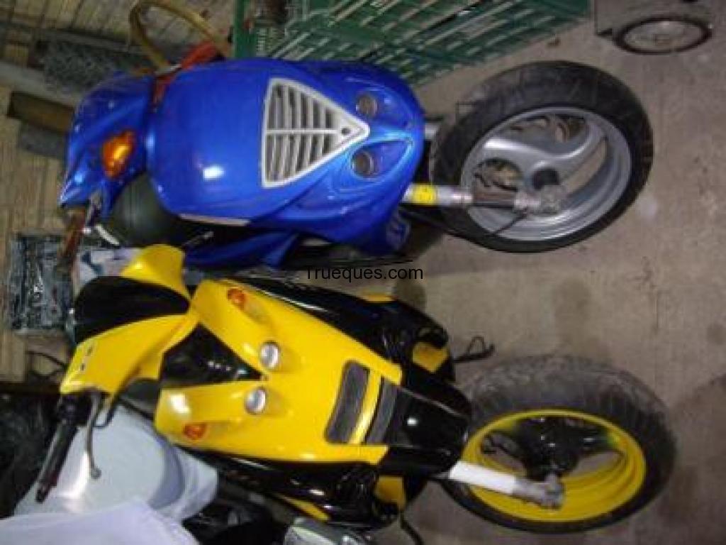 Trueque de dos motos de 50cc