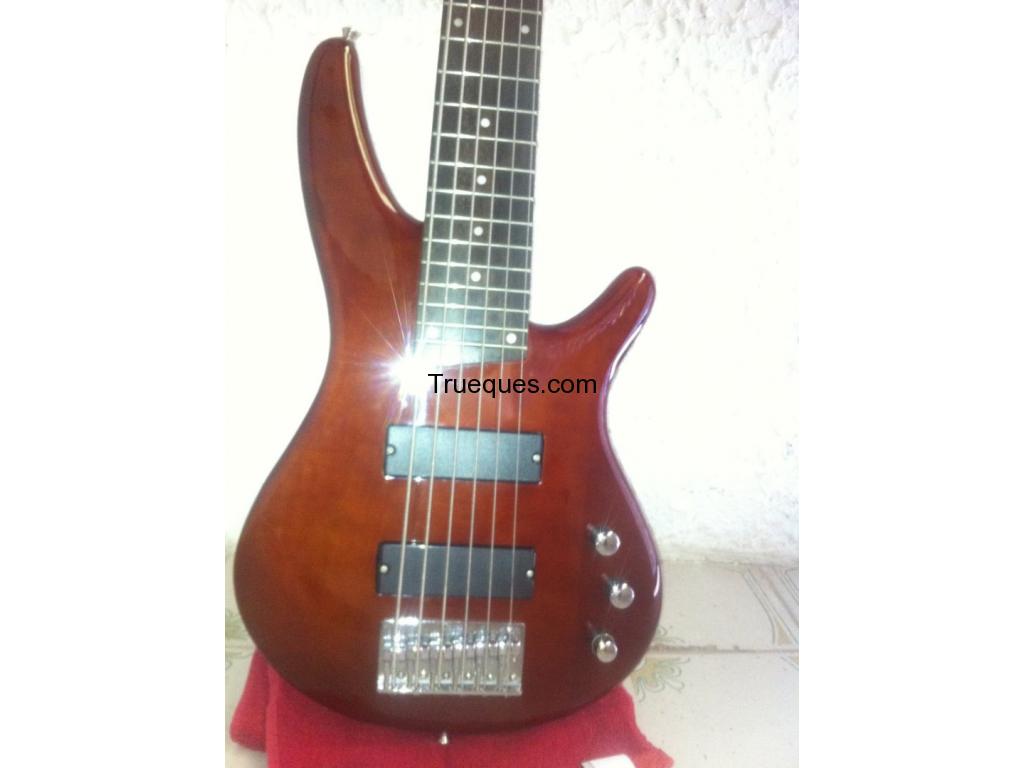 Bajo ibanez 6 cuerdas