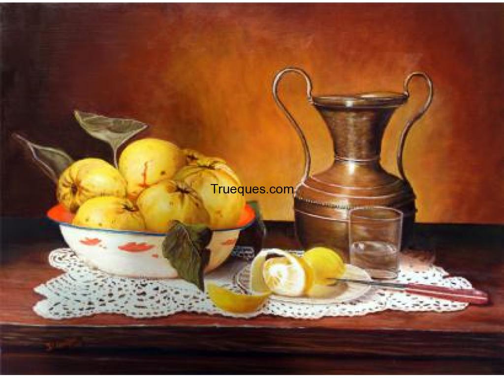 Cuadros pintados al oleo sobre lienzo