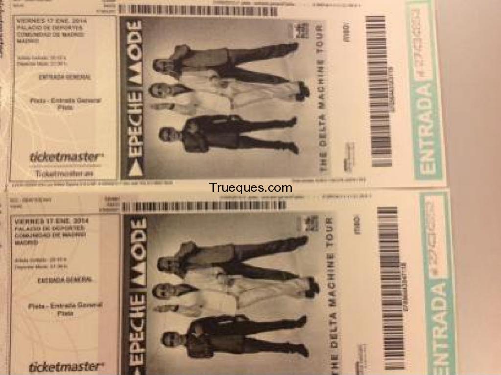 Depeche mode en madrid palacio de deportes