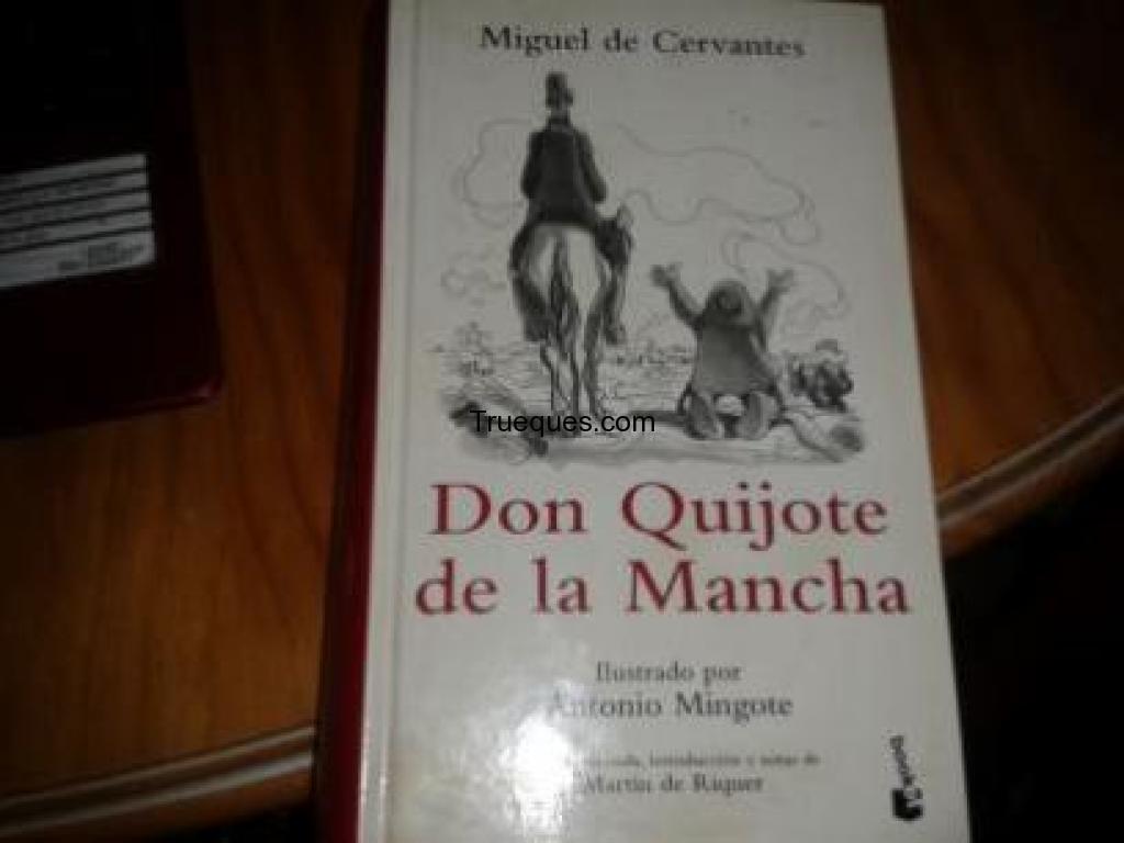 El libro de don quijote de la mancha firmado e ilustrado por mingote