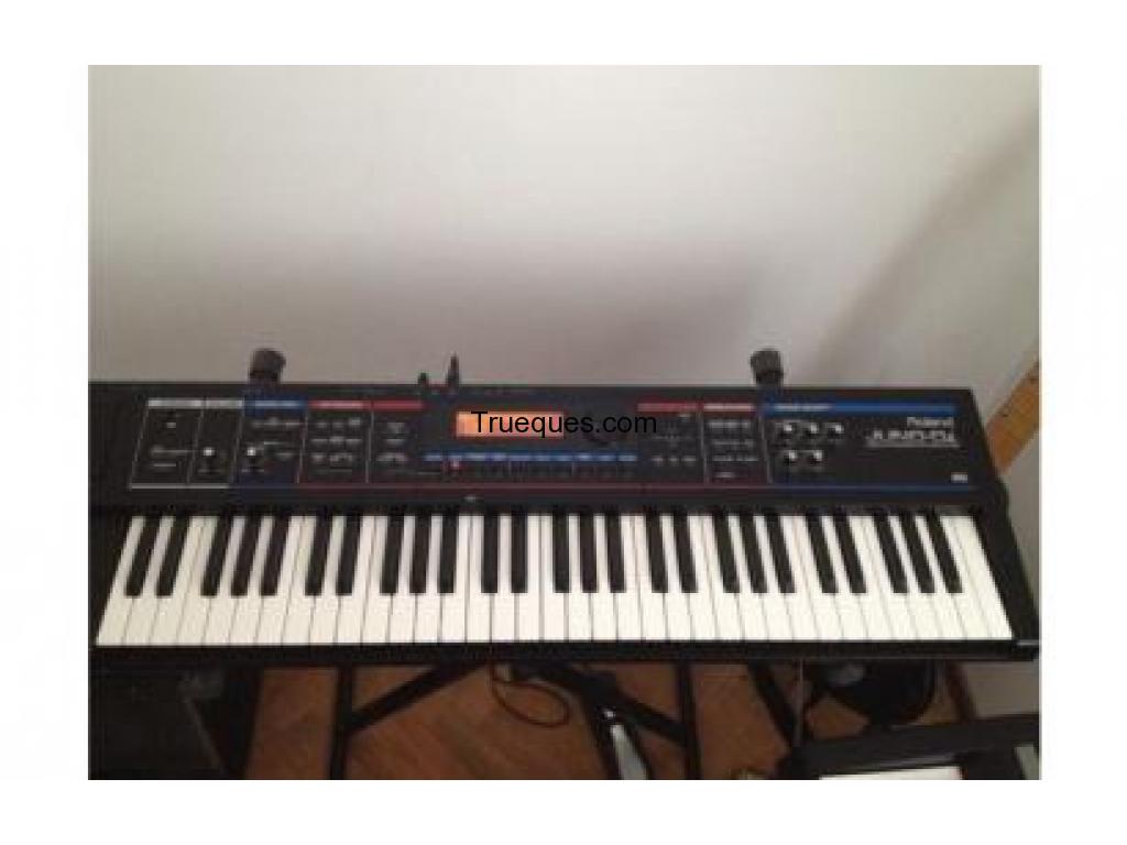 Sintetizador roland juno di nuevo