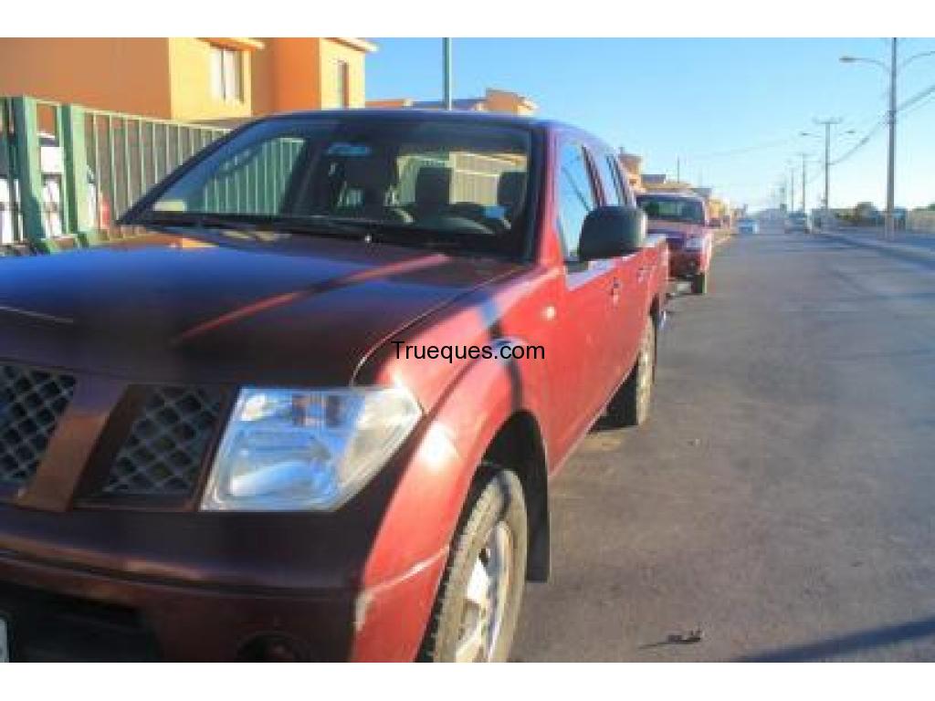 Camioneta nissan navara 2009 petrolera 4×4 ful por terreno con casa en iv region pago diferencia