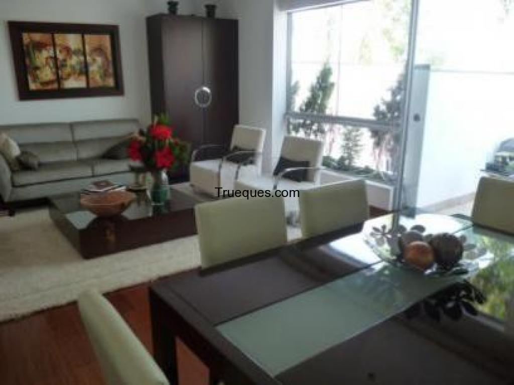 Departamento en 1er piso en san borja chacarilla por casa o terreno en san borja