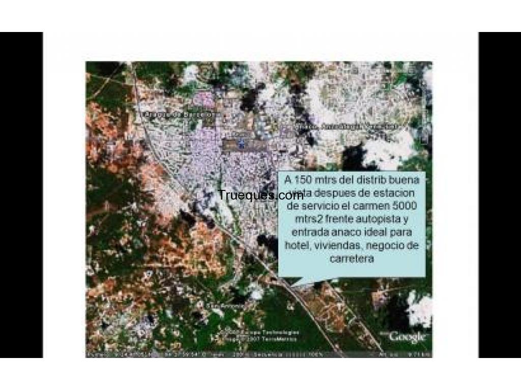 Terreno de 5000 mtrs muy bien ubicado en anaco